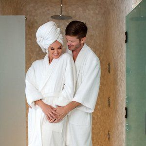 BOCA TERRY PLUSH HEAVYWEIGHT COTTON LUXURY BATHROBE-